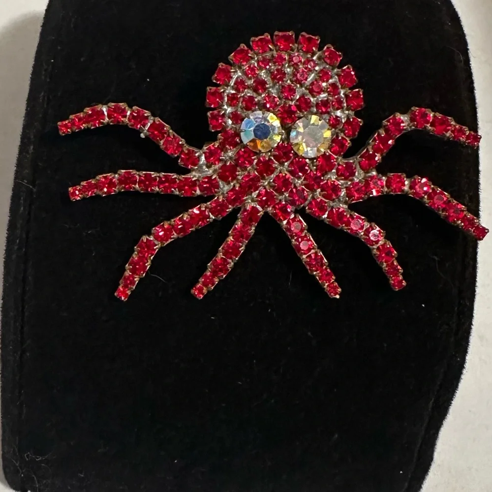 Czech rhinestone roach - Picture 5 of 7